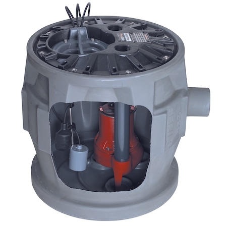 Liberty Pumps P383LE102 1 hp Simplex SEWAGE EJECTOR PACKAGE